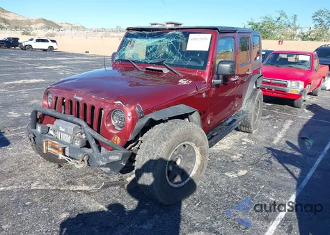 2008 Jeep Wrangler Unlimited X z USA, uszkodzony, nr VIN 1J4GA391X8L518369